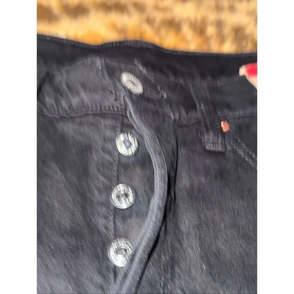 NWT Levi’s 501 original black denim jeans size 29/28